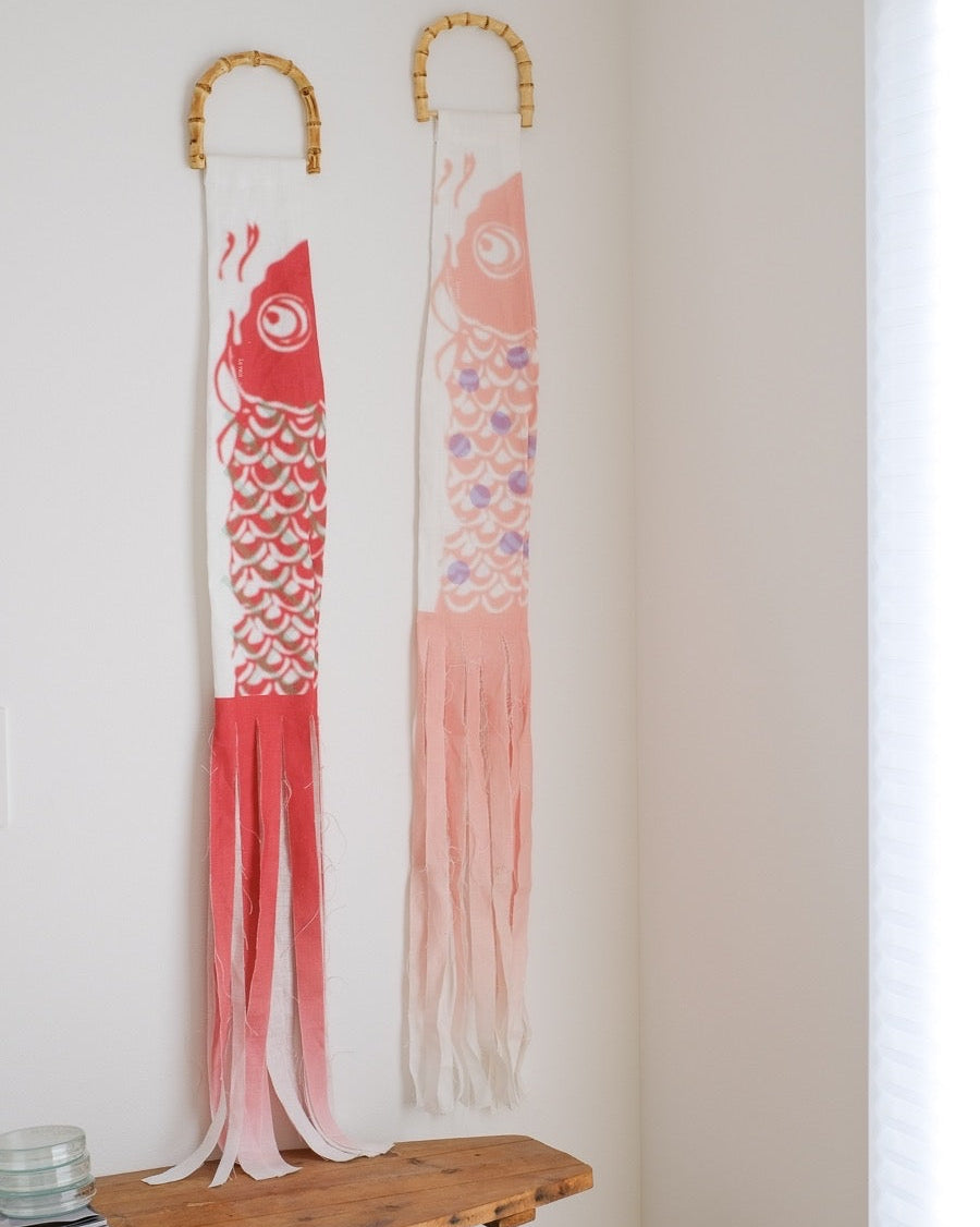 こいのぼり salmon ピンク